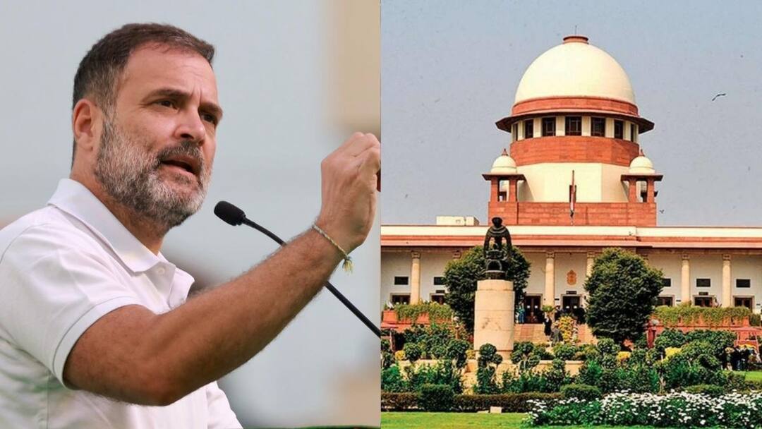 राहुल गांधी को मिली बड़ी राहत! मानहानि मामले पर सुप्रीम कोर्ट ने लगाई अंतरिम रोक Comment against Amit Shah Supreme Court stays proceedings in defamation case against Rahul Gandhi राहुल गांधी को मिली बड़ी राहत! मानहानि मामले पर सुप्रीम कोर्ट ने लगाई अंतरिम रोक