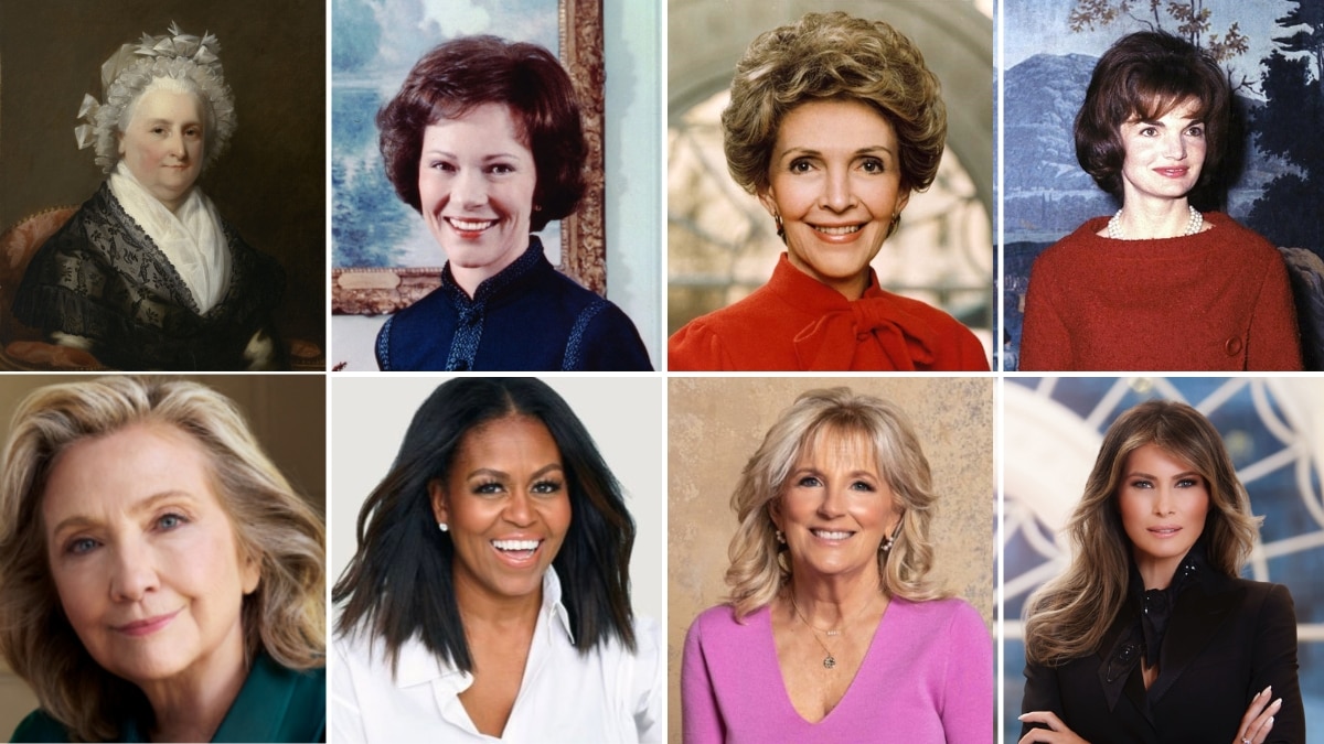 Martha Washington To Melania Trump: Full List Of US First Ladies Through The Ages