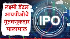Laxmi Dental IPO : लक्ष्मी डेंटल आयपीओचं धमाकेदार लिस्टिंग, पहिल्याच दिवशी गुंतवणूकदार मालामाल, शेअर किती रुपयांवर?
