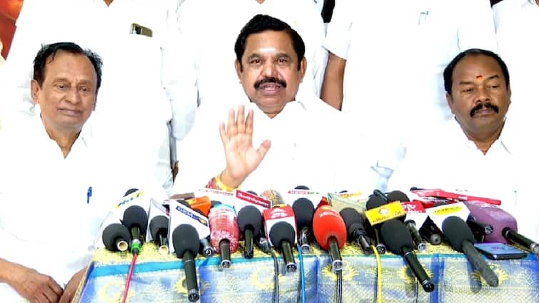 Edappadi palanisami press meet in salem - tnn அமாவாசை என்ற பெயர் அவருக்குதான் பொருத்தமானது - இபிஎஸ் யாரை சொல்கிறார்?