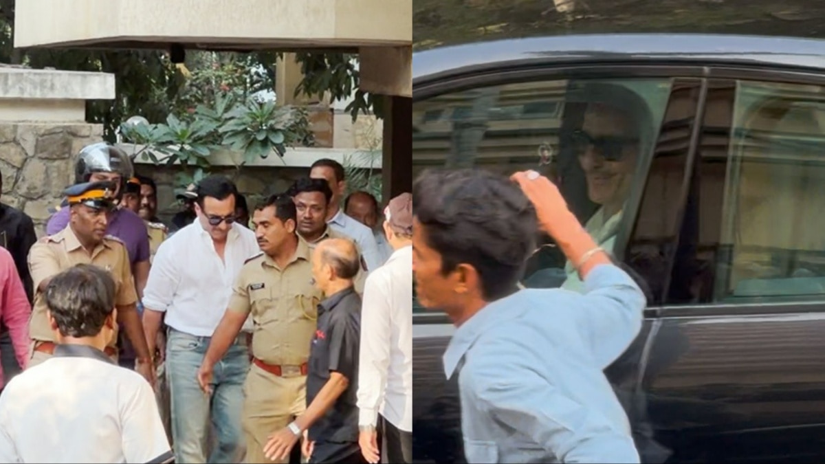 Saif Ali Khan First Photo after Knife Attack Lilavati Hospital Mumbai | Saif  Ali Khan Discharged: हमले के बाद अस्पताल से घर पहुंचे सैफ अली खान, सामने आई  एक्सक्लुसिव तस्वीरें