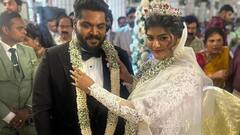 Ajay Gnanamuthu Wedding: கலைகட்டிய டிமாண்டி காலணி அஜய் ஞானமுத்து திருமணம்..ஃபோட்டோ கேலரி இதோ