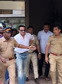 See Pics: Saif Ali Khan, Bandages On Neck And Left Hand, Walks Out Of Lilavati Hospital