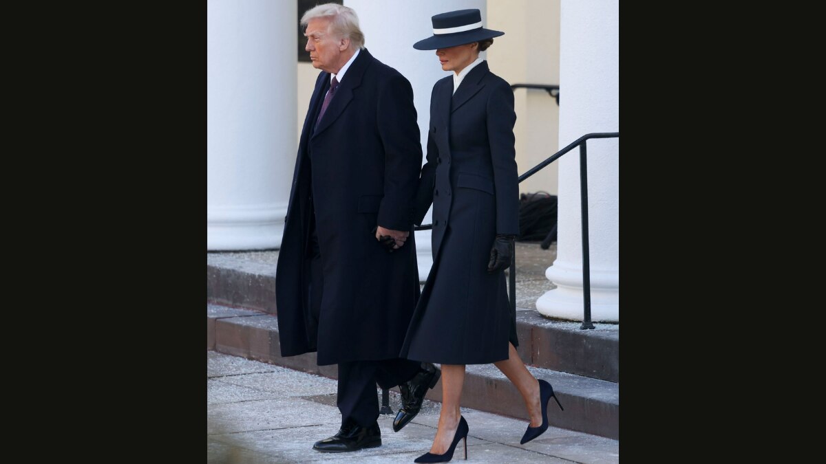 Melania Trump To Kamala Harris: A Look At How Monochrome Elegance Stole The Spotlight On Inauguration Day