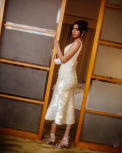 Khushi Kapoor's Sequin Midi Dress Is The Ultimate Party Outfit Inspiration