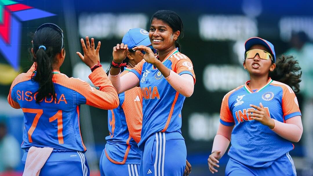 U19 WT20: இந்தியானா கெத்து! 31 ரன்னில் சுருண்ட மலேசியா! மூணே ஓவரில் ஆட்டத்தை முடித்த த்ரிஷா! U19 Women World cup malaysia all out 31 run india won just 3 overs know scoreboard U19 WT20: இந்தியானா கெத்து! 31 ரன்னில் சுருண்ட மலேசியா! மூணே ஓவரில் ஆட்டத்தை முடித்த த்ரிஷா!
