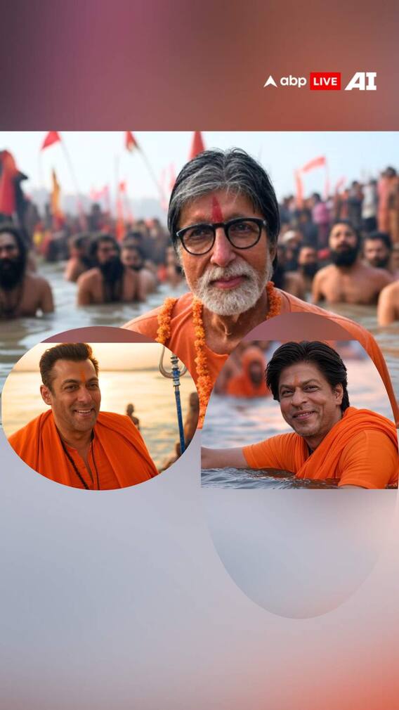 AI Photos: महाकुंभ में डुबकी लगाते ऐसे दिखेंगे बॉलीवुड सेलेब्स