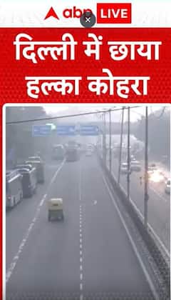 Breaking News: Delhi Shrouded in Light Fog, Adding a Mystical Touch to the City | ABP NEWS