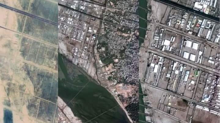 আগামী ২৬ ফেব্রুয়ারি পর্যন্ত চলবে বিশ্বের অন্যতম বৃহৎ ধর্মীয় সমাবেশ এই কুম্ভমেলা। ইন্ডিয়ান স্পেস রিসার্চ অর্গানাইজেশন এই মহাকুম্ভের ছবি পাঠিয়েছে।