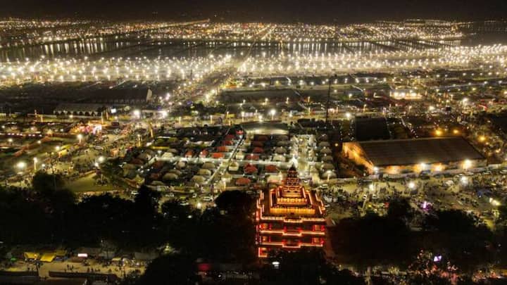 ভারতের মহাকাশ গবেষণা কেন্দ্র ইসরো ভারতীয় উপগ্রহ ব্যবহার করে মহাকুম্ভ মেলার ছবি সংগ্রহ করেছে এবং তা প্রকাশ করেছে।