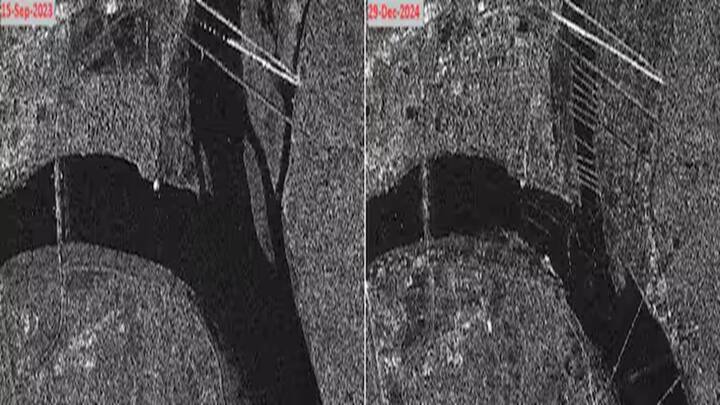 પ્રયાગરાજ મહાકુંભમાં લગભગ 5 કરોડ લોકો પહોંચશે તેવી અપેક્ષા છે. ઇસરોએ અત્યાધુનિક ઓપ્ટિકલ ઉપગ્રહો (sophisticated optical satellites) અને રડારસેટનો ઉપયોગ કરીને તસવીરો લીધી છે.