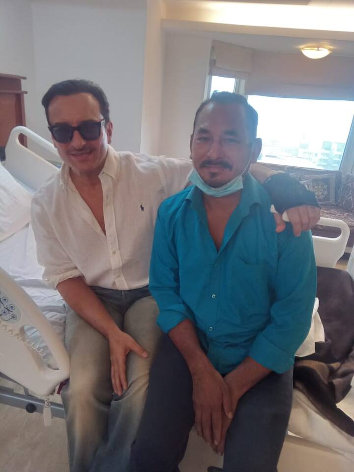 सैफ अली खान आणि भजन सिंह राणा यांची भेट लीलावती रुग्णालयातच झाल्याची माहिती मिळत आहे.