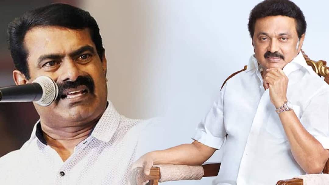 வீண் விரயம்; எதற்கு இந்த விளம்பரம்? இப்போது தனியார் பள்ளியிலுமா? - முதல்வருக்கு கேள்விகளை அடுக்கிய சீமான்