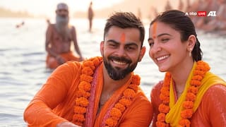 AI Avatar: Virat Kohli With Anushka, Messi And Ronaldo Imagined Together As Maha Kumbh Devotees