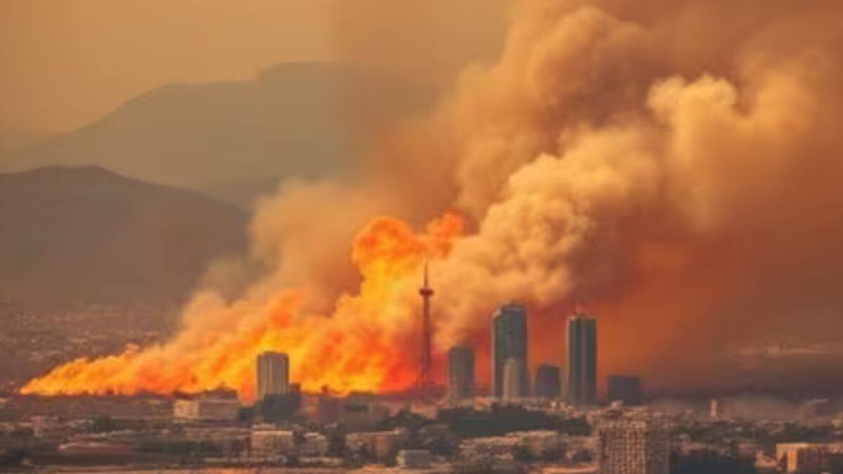 லாஸ் ஏஞ்சலிசில் 8,000 ஏக்கரில் பற்றிய புதிய தீ: தவிக்கும் 31,000 பேர்..ரூ.3 லட்சம் கோடி சேதம்.!