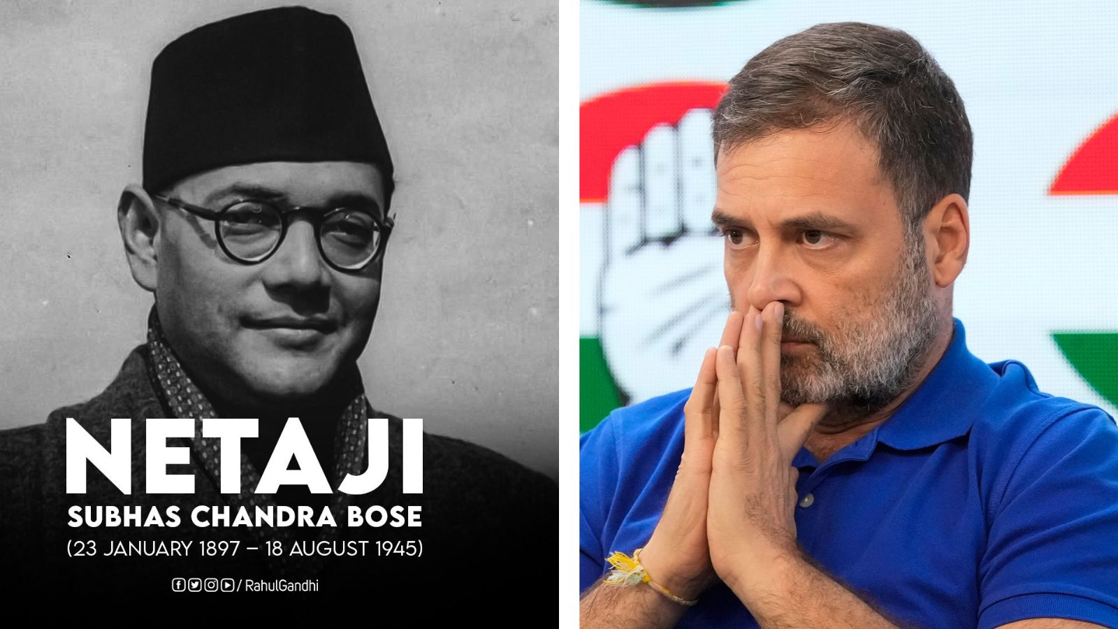 Rahul On Netaji Death Controversy: নেতাজির 'মৃত্যুর তারিখ' ঘোষণা রাহুলের ! চরম সমালোচনার মুখে সোনিয়া পুত্র