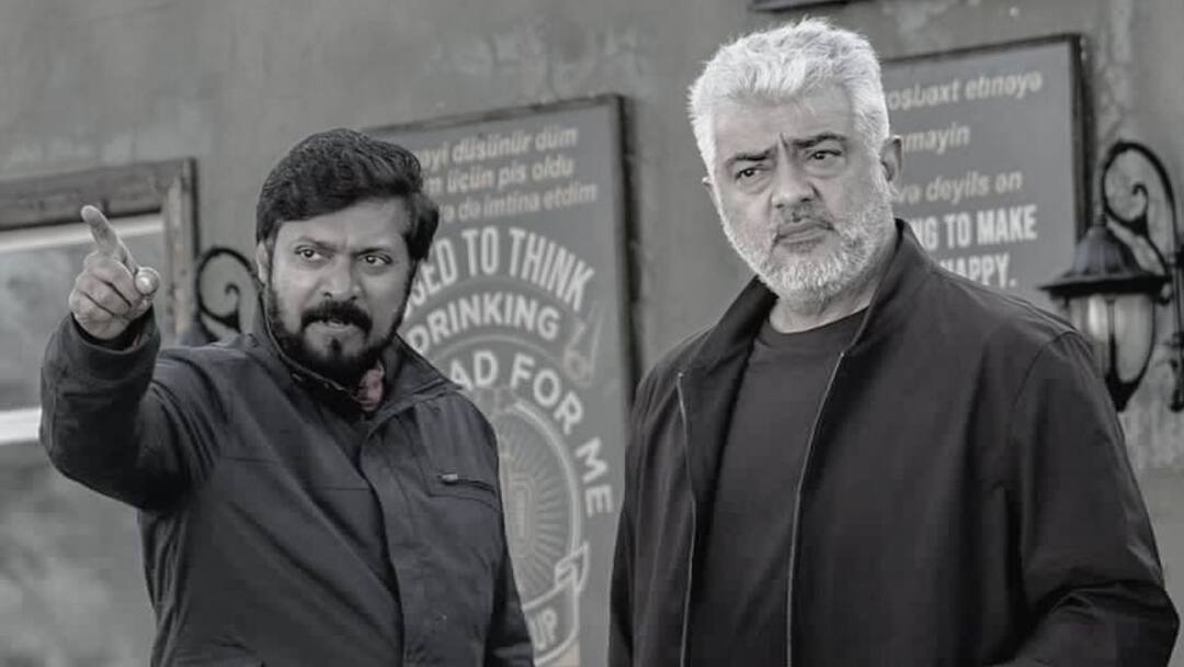 துப்பாக்கி சுடுதலிலும் அஜித் கெட்டிக்காரர்...அஜித்தைப் பார்த்து வியந்த  மகிழ் திருமேணி