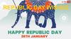 Republic Day 2025 Wishes: குடியரசு தினத்தில் தேசப்பற்றை வெளிப்படுத்துங்கள்! வாழ்த்துகள் லிஸ்ட் இங்கே...!