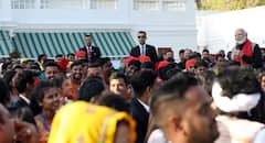 PM Modi Hosts Republic Day Parade Participants At His Residence, Stresses Unity And Viksit Bharat Vision — PHOTOS
