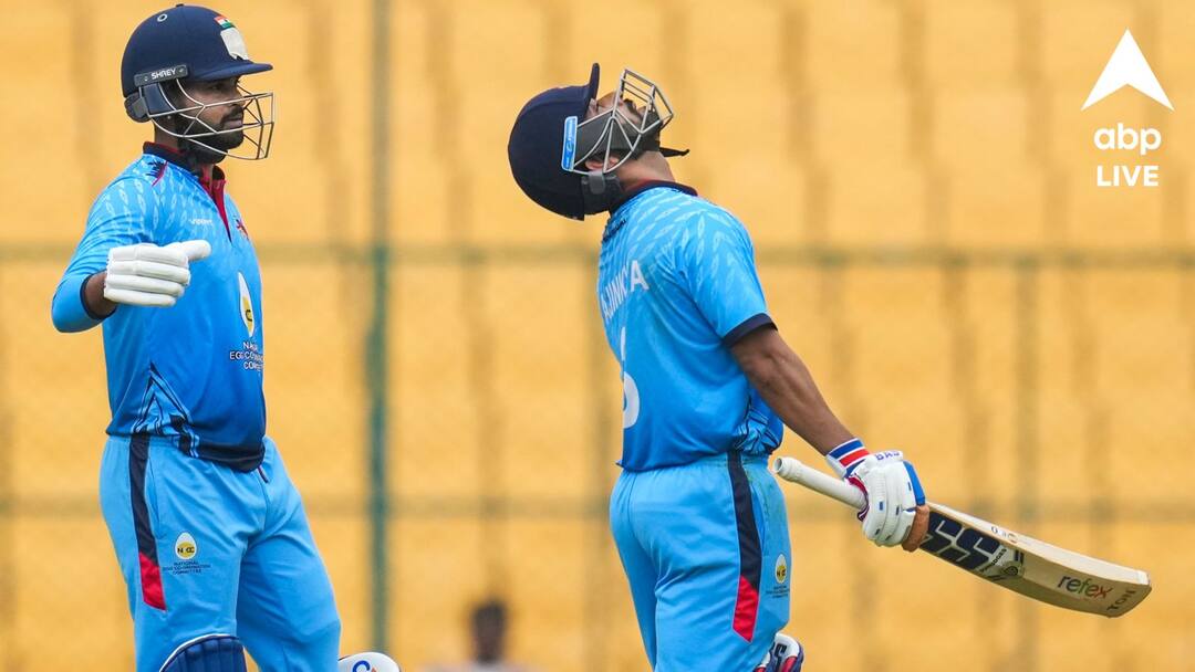 Mumbai vs J & K Ranji Trophy match huge controversy as Ajinkya Rahane recalled from the pavilion Ajinkya Rahane: আউট হয়ে মাঠ ছেড়ে বেরিয়ে যাওয়ার পরেও ফিরিয়ে আনা হল রাহানেকে! বেনজির ঘটনা মুম্বইয়ে