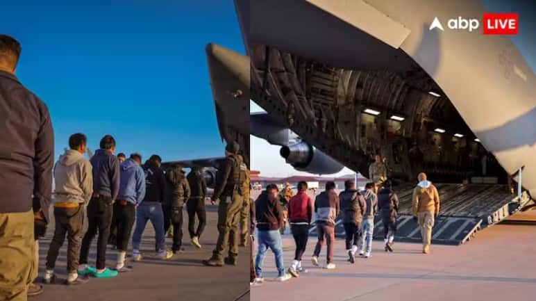 Illegal Indian Immigrants: ভিসা না পেয়ে Donkey Route ধরেন কেউ, কেউ যাচ্ছিলেন বিয়ে করতে, ৪০-৫০ লক্ষ খুইয়ে ফিরতে হল আমেরিকা থেকে Illegal Indian Immigrants returned by Donald Trump from US they reveal the ordeal they had to go through Illegal Indian Immigrants: ভিসা না পেয়ে Donkey Route ধরেন কেউ, কেউ যাচ্ছিলেন বিয়ে করতে, ৪০-৫০ লক্ষ খুইয়ে ফিরতে হল আমেরিকা থেকে