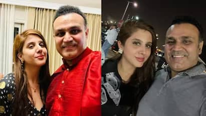 Virender Sehwag-Aarti Ahlawat Love Story: ભારતના પૂર્વ ક્રિકેટર વીરેન્દ્ર સેહવાગ અને આરતી અહલાવતની પ્રથમ મુલાકાત બાળપણમાં થઇ હતી. આ પછી બંને ધીમે ધીમે સારા મિત્રો બની ગયા.
