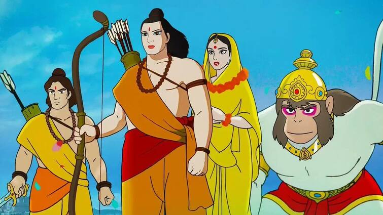 fans compare Ramayana the legend of prince rama review with Prabhas adipurush movie 31 ஆண்டுகள் கழித்து வெளியான ராமாயணா அனிமேஷன் படம்..ரசிகர்கள் விமர்சனம்