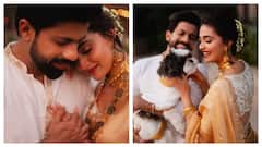 Keerthy Suresh: காதல் கண் கட்டுதே..! கணவர் ஆண்டனி தட்டிலுடன் ரொமான்ஸ் செய்யும் கீர்த்தி சுரேஷ் - வைரல் போட்டோஸ்!