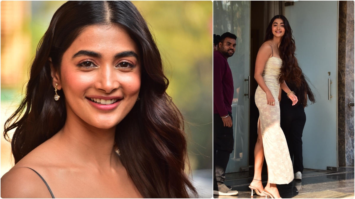 Pooja Hegde : పూజా హెగ్డే వేసుకున్న డ్రెస్ 40 వేలకు పైమాటే.. పాయింట్ హీల్స్​లో దేవా మూవీ ప్రమోషన్స్ చేస్తోన్న బుట్టబొమ్మ