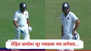 Rohit Sharma Fail to play big inning after good start in Mumbai vs Jammu Kashmir Ranji Trophy Match marathi News