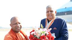 यूपी दिवस के मौके पर राज्य में तीन दिवसीय आयोजन, सीएम योगी ने उप-राष्ट्रपति का किया स्वागत