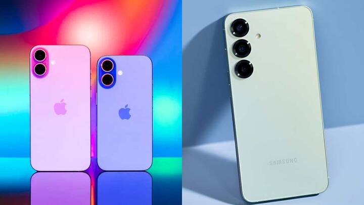 Samsung Galaxy S25 Vs iPhone 16: Samsung ने अपनी फ्लैगशिप Galaxy S25 सीरीज को हालही में लॉन्च किया है. इस सीरीज में कंपनी ने अपने तीन मॉडल्स को उतारा है.