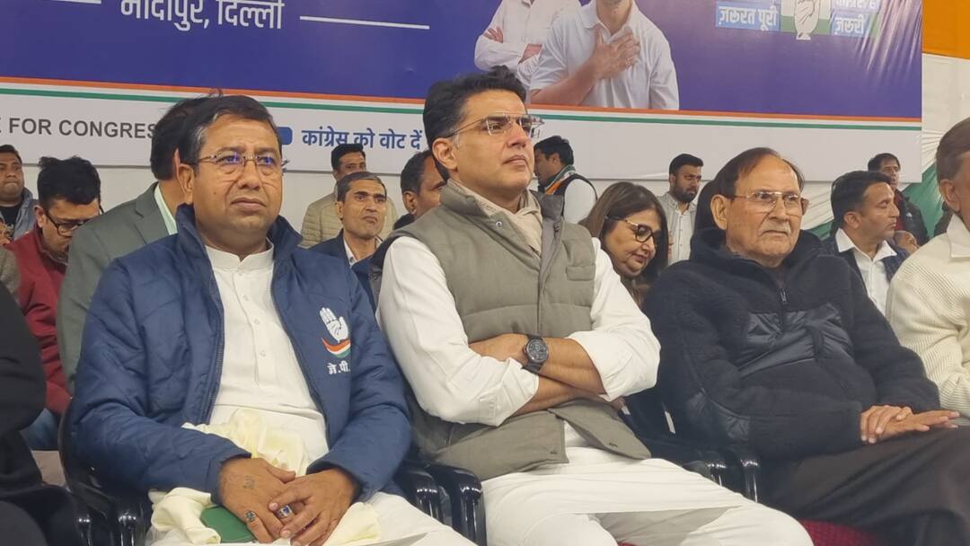 Delhi Assembly Election 2025 Sachin Pilot claim Congress Victory in Delhi target Arvind Kejriwal AAP ANN दिल्ली में कांग्रेस की जीत को लेकर सचिन पायलट का बड़ा दावा, बोले, 'हवा का रुख...'