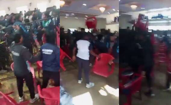 Watch: कुर्सियां उड़ी, खिलाड़ी भिड़े... कबड्डी मैच बना दंगल का मैदान, तमिलनाडु-बिहार के बीच हुआ भयंकर बवाल Watch: कुर्सियां उड़ी, खिलाड़ी भिड़े... कबड्डी मैच बना दंगल का मैदान, तमिलनाडु-बिहार के बीच हुआ भयंकर बवाल