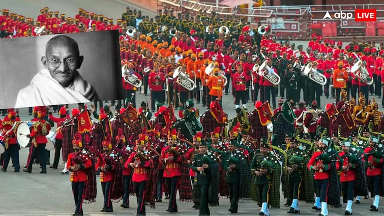 Henry Francis song Abide With Me was played on 26 January Republic Day this was Mahatma Gandhi favorite song know why it was removed हर बार 26 जनवरी को बजाया जाता था महात्मा गांधी का ये फेवरेट गाना, जानें इसे क्यों हटाया गया