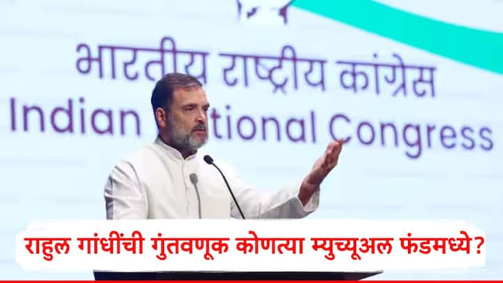 Rahul Gandhi: काँग्रेस नेते राहुल गांधी यांनी देखील म्युच्यूअल फंडमध्ये गुंतवणूक केली आहे. राहुल गांधींनी एकूण 7 म्युच्यूअल फंडमध्ये गुंतवणूक केलेली आहे.