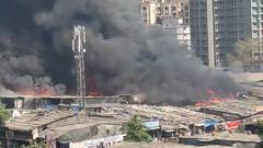 मालाडमध्ये अग्नितांडव! फर्निचर मार्केट जळून खाक, पोलिसांनी खडकपाडा परिसर खाली केला