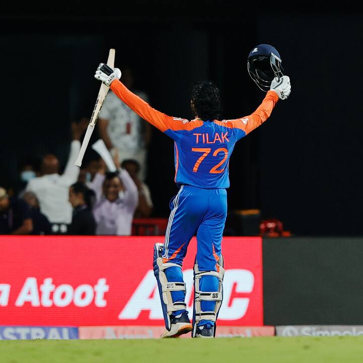 इंग्लैंड के खिलाफ चेन्नई के एमए चिदंबरम स्टेडियम में खेले गए दूसरे टी20 में तिलक वर्मा भारत की जीत के हीरो रहे. उन्होंने अकेले दम पर टीम इंडिया को जीत दिलाई. (फोटो- सोशल मीडिया, एक्स)