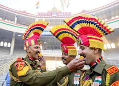 Special Republic Day Celebrations At Attari-Wagah Border With Beating Retreat Ceremony — IN PICS