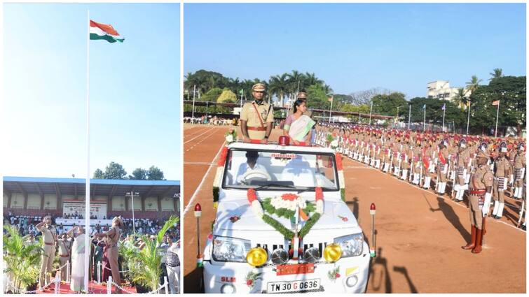 Republic Day Celebration..  Salem Collector Hoisted National Flag. Republic Day 2025: குடியரசு தின விழா கொண்டாட்டம்... தேசிய கொடியேற்றிய சேலம் ஆட்சியர்.