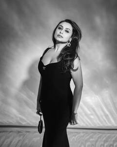 Rani Mukerji Stuns In A Sleek Black Bodycon Dress Exuding Timeless Elegance; SEE PICS