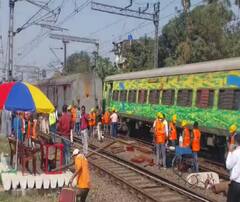 Train Accident: હાવડામાં બે ટ્રેન વચ્ચે ટ્કકર, ત્રણ કોચ રેલવે ટ્રેક પરથી ઉતરી જતાં દુર્ઘટના