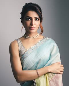 Samantha Ruth Prabhu Looks Dreamy In A Breathtaking Pastel Saree, PICS