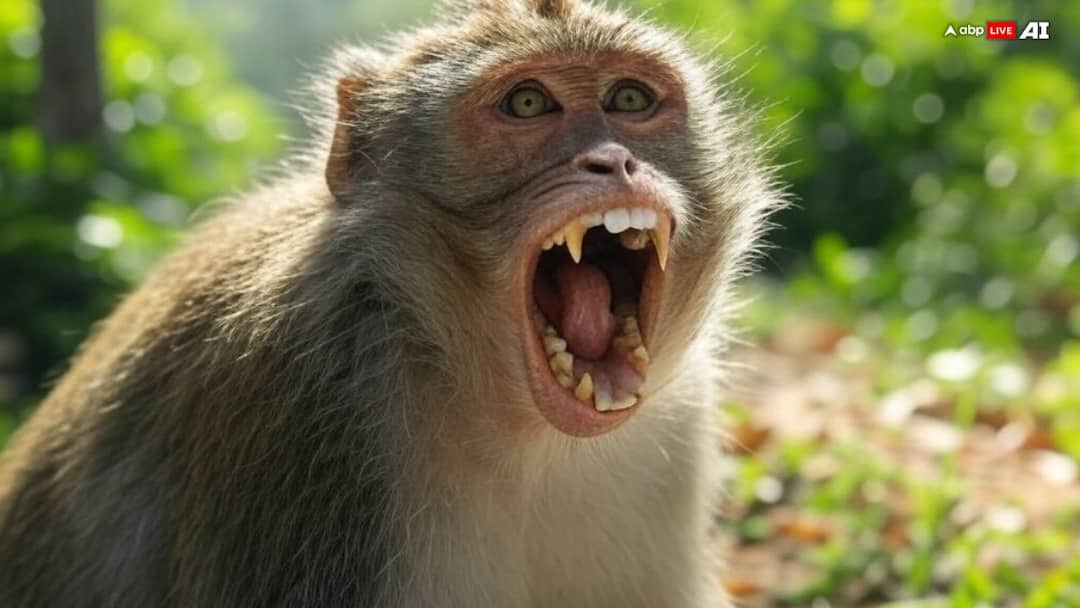 Bihar: Class 10 Girl Studying On Terrace Dies After Being Pushed Off Rooftop By Troop Of Monkeys Bihar News Class 10 Girl Studying For Board Exams Dies After Pushed By Monkeys From Rooftop Bihar: Class 10 Girl Studying On Terrace Dies After Being Pushed Off Rooftop By Troop Of Monkeys
