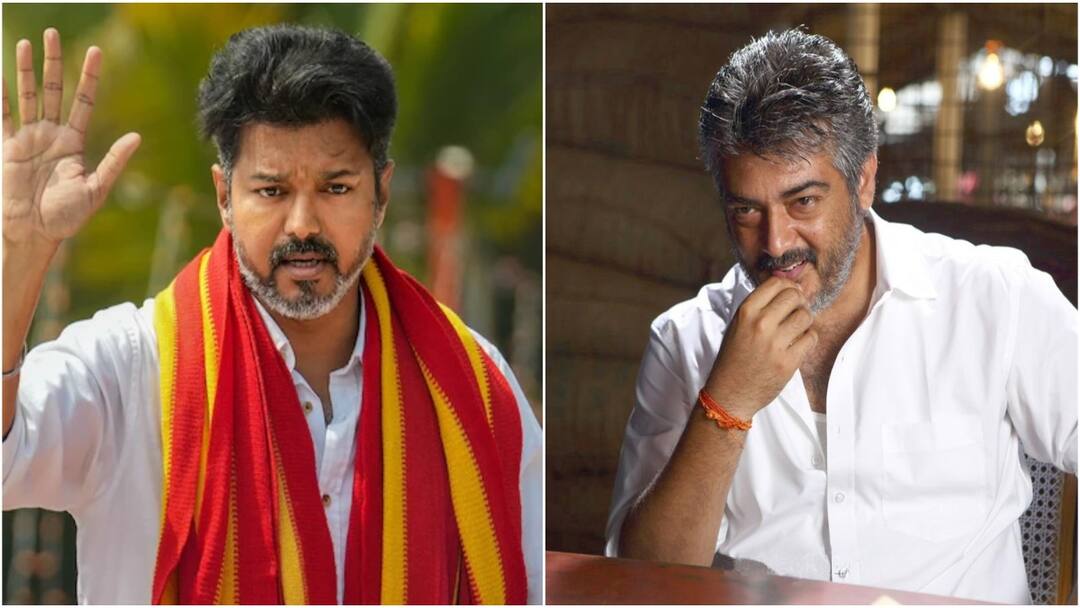 விஜய்க்கு எதிராக அஜித்! திமுக. அதிமுக, பாஜக போடும் ஸ்கெட்ச்! தவெக-வை வீழ்த்த ப்ளான் dmk admk bjp plan use ajith against tvk vijay 2026 tamilnadu assembly election know details here விஜய்க்கு எதிராக அஜித்! திமுக. அதிமுக, பாஜக போடும் ஸ்கெட்ச்! தவெக-வை வீழ்த்த ப்ளான்