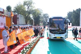 ગુજરાતના શ્રદ્ધાળુઓ માટે ખુશખબર: મહાકુંભ માટે હવે દરેક જિલ્લામાંથી વોલ્વો બસ સેવા શરૂ થઈ શકે છે ગુજરાતના શ્રદ્ધાળુઓ માટે ખુશખબર: મહાકુંભ માટે હવે દરેક જિલ્લામાંથી વોલ્વો બસ સેવા શરૂ થઈ શકે છે