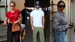 डैशिंग लुक में एयरपोर्ट पर स्पॉट हुए शाहिद कपूर, तो कैजुअल लुक में छाई मलाइका अरोड़ा, देखें तस्वीरें