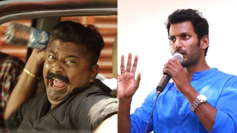 Actor vishal slams director myskkin controversial speech ilayaraja இதே வேலையா போச்சு.. என்ன அதிகாரம் இருக்கு! மிஷ்கினை கிழித்து தொங்கவிட்ட விஷால்