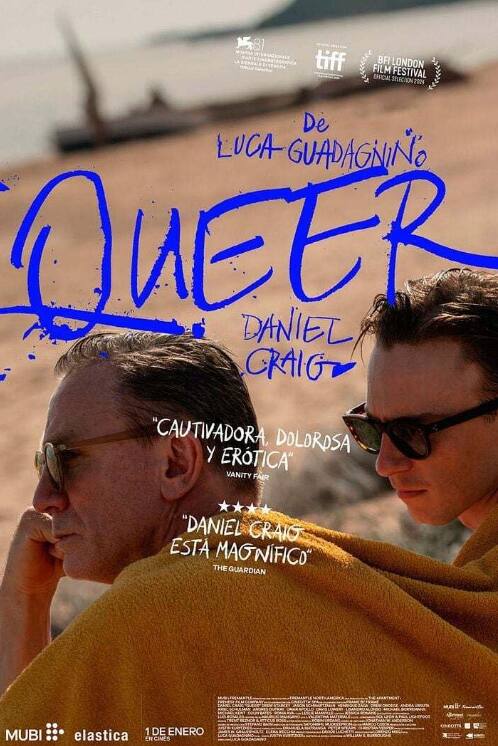 क्वीर 31 जनवरी को MUBI पर रिलीज हो रही है. ये 1950 में सेट की गई है. इसकी कहानी मेक्सिको सिटी में प्रवासी के रूप में रहने वाले एक अमेरिकी विलियम ली के इर्द गिर्द घूमती है जो दिन भर में शायद ही कभी किसी और के साथ बातचीत करते थे. प्रवासी पूर्व सैनिक यूजीन एलर्टन के साथ उनकी मुलाकात से उन्हें उम्मीद जगती है कि वह आखिरकार एक इंटिमेट बॉन्ड बना सकेंगे.