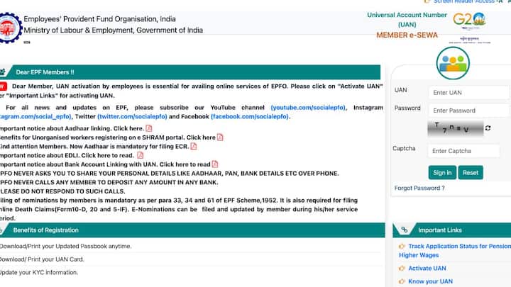 ऐसे में आपको अपनी बैंक डीटेल्स चेंज करनी होती है. इसके लिए आपको ईपीएफओ की मेंबर्स पोर्टल वेबसाइट https://unifiedportal-mem.epfindia.gov.in/memberinterface/ पर जाना होगा. वहां आपको अपना यूजर नेम और पासवर्ड डालकर लॉगिन करना होगा.